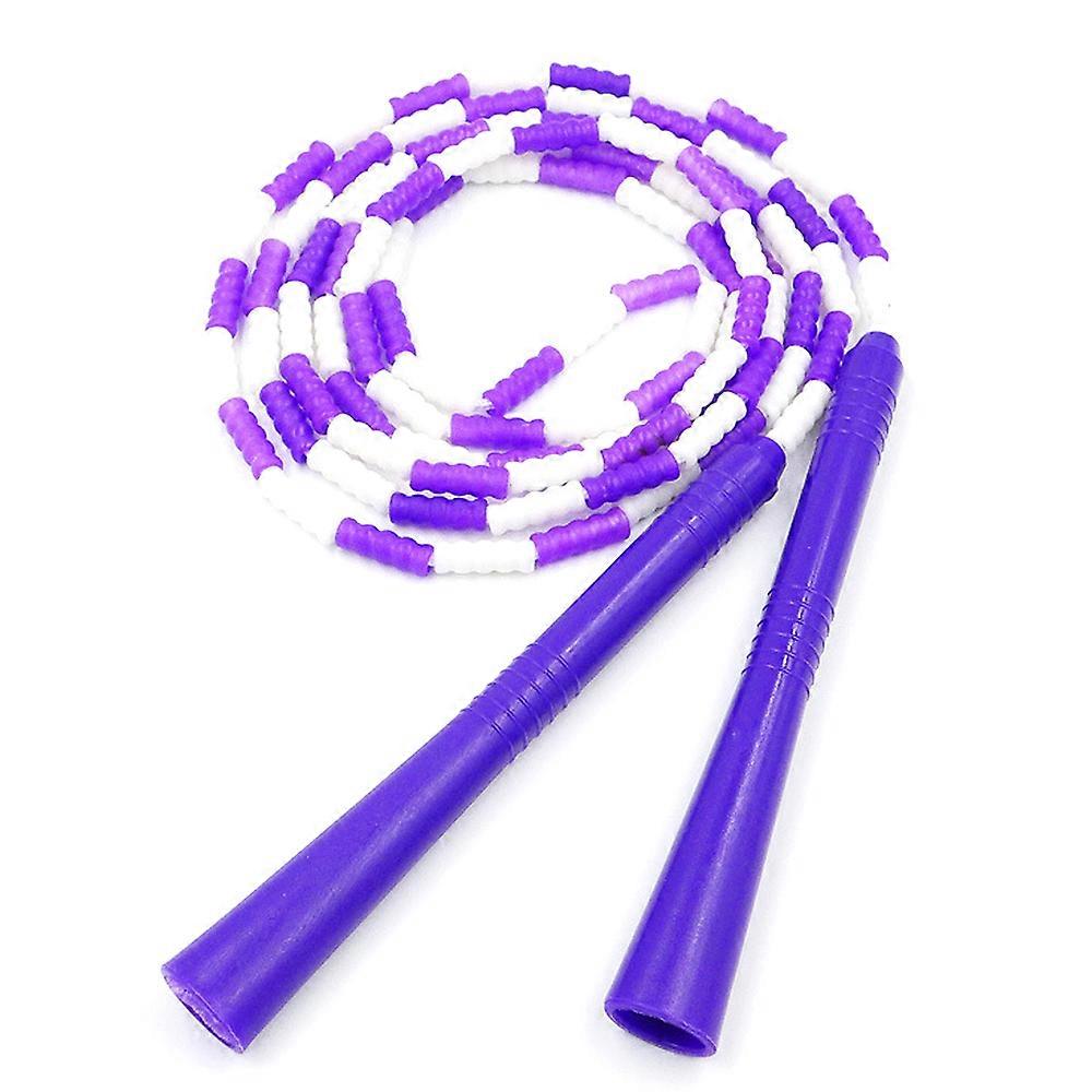 Adjustable, Segmented, Beaded - Jumping Rope Compatible with Adults and Children
