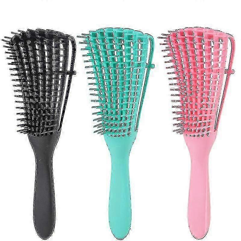 1 Escova de cabelo tangle (verde)