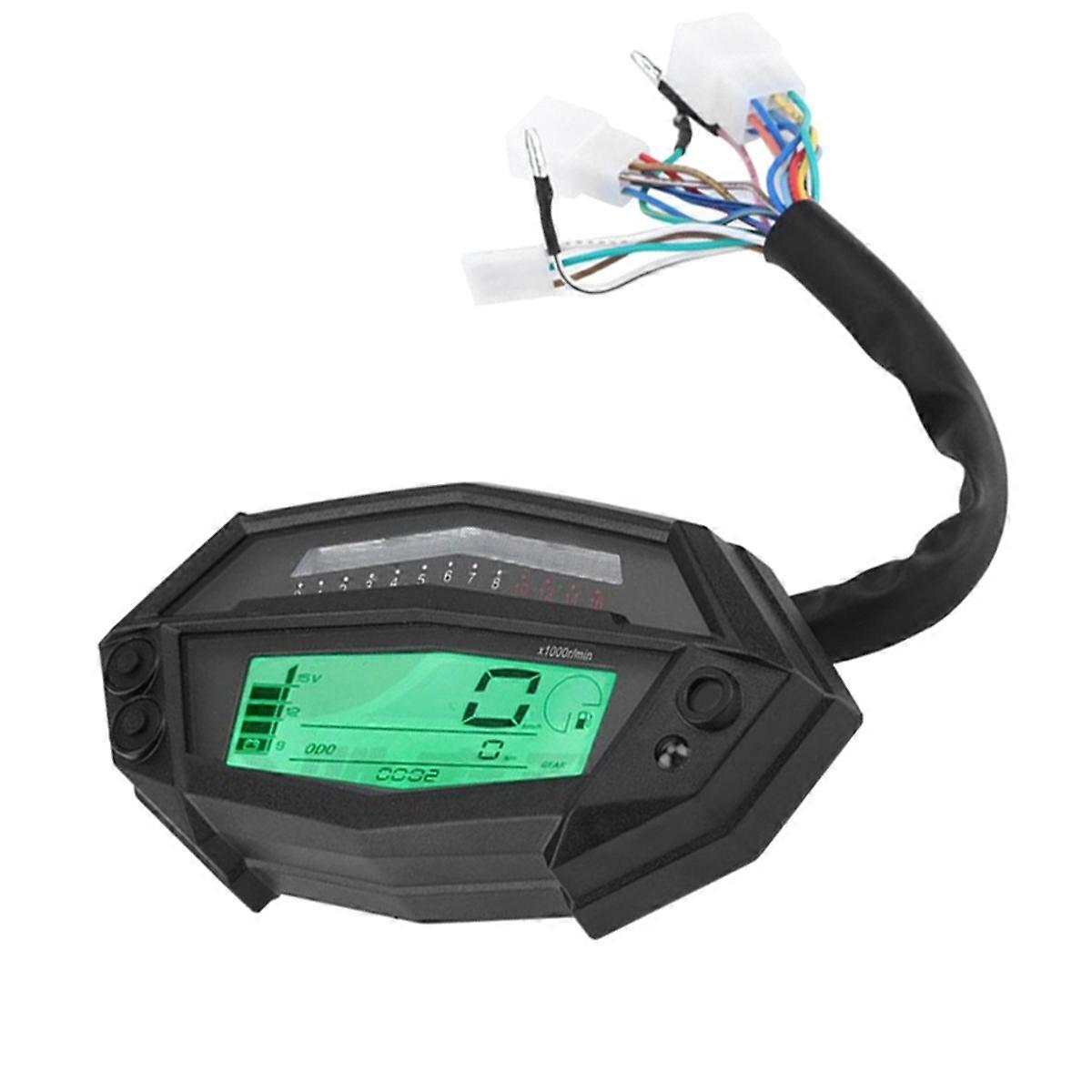 For Z1000 LCD Speedometer Gauge Without Sensor