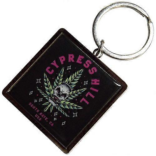 Cypress Hill Leaf Skull Keyring