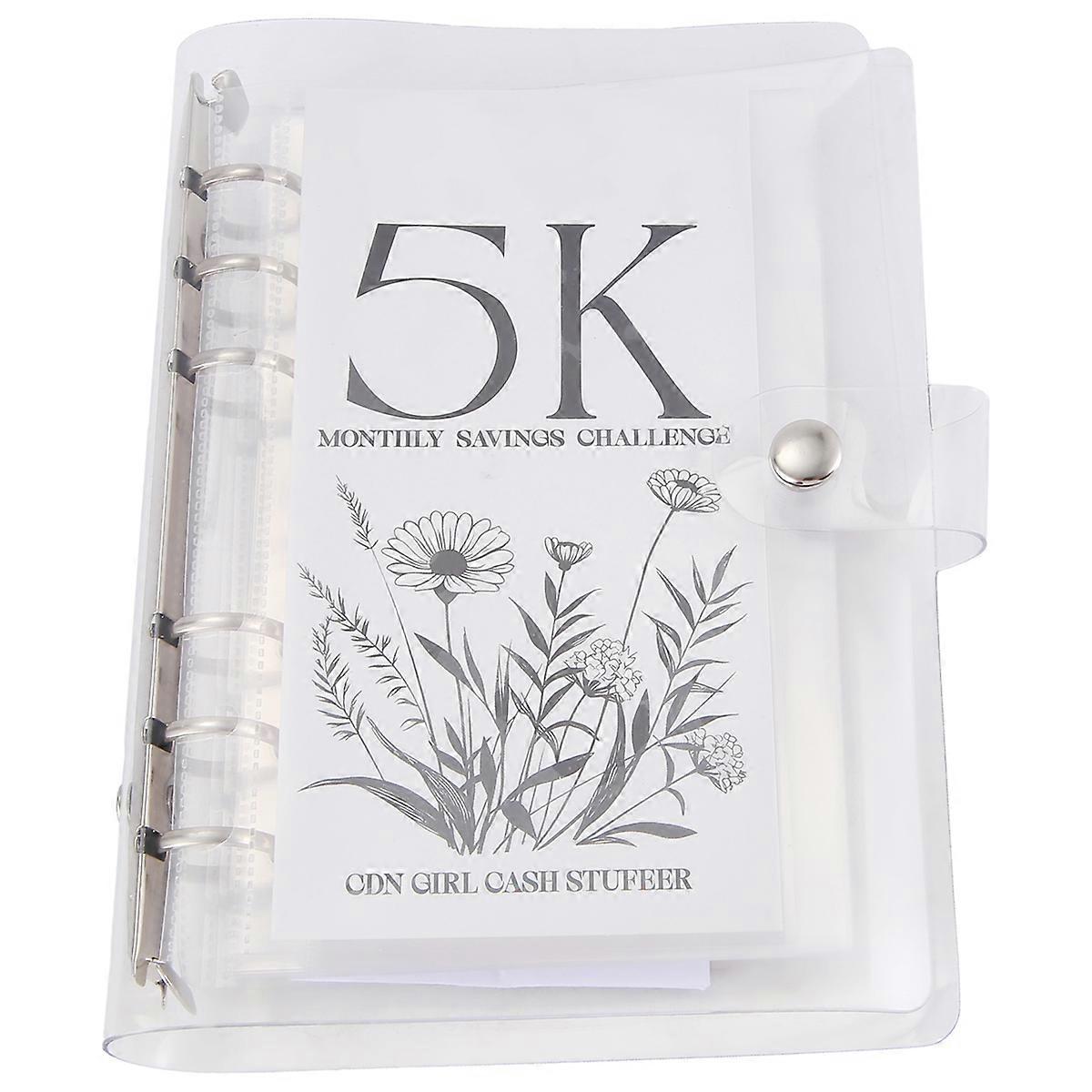 Envelope Challenge Binder Savings Binder for Save 5K