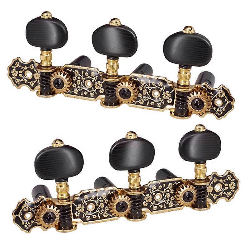 Guitar Machine Heads Classic Guitar String Tuning Pegs Key 3L3R Guitars Knobs Tuners Keys Part Repla