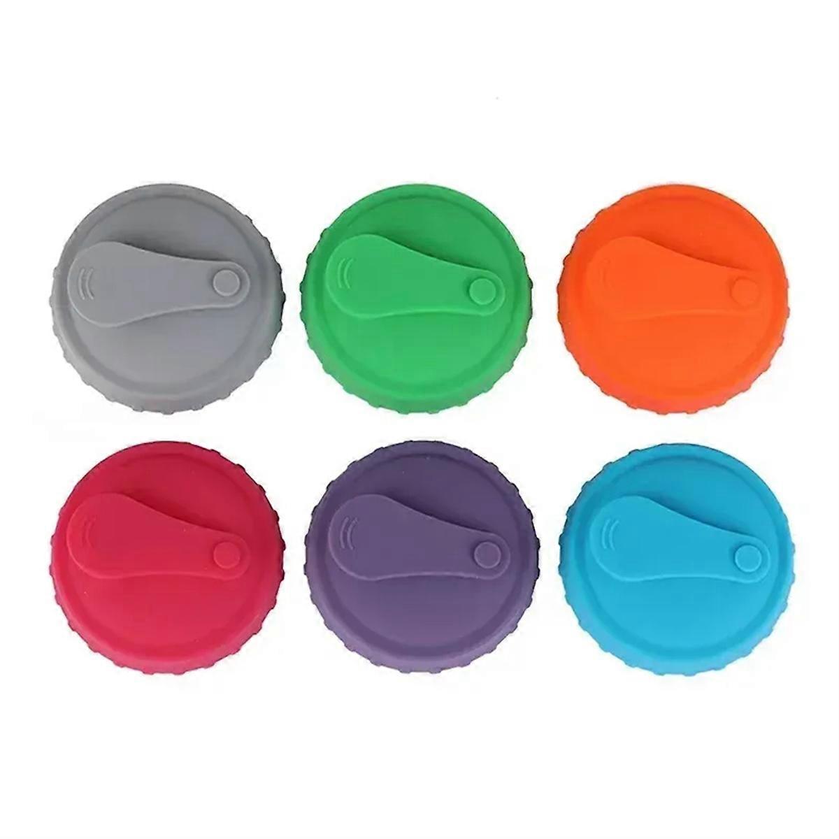 Reusable Silicone Lid Suitable for All Types of Beverages Fits Standard Can Protector Cup Accessori