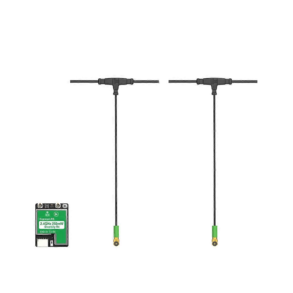 For ELRS 2.4GHz Receiver True Diversity RX FPV VRX Dual 70mm