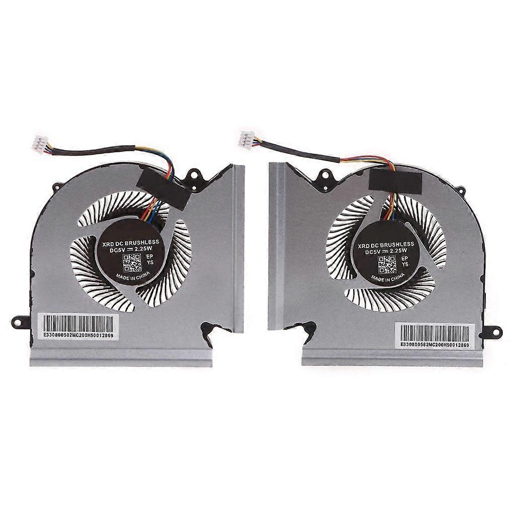 Laptop CPU GPU Radiator DC5V 1A 4 pin 4-wires for MSI GE66 GP66 MS-1542