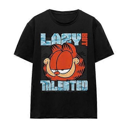 Garfield Unisex Adult Lazy But Talented T-Shirt