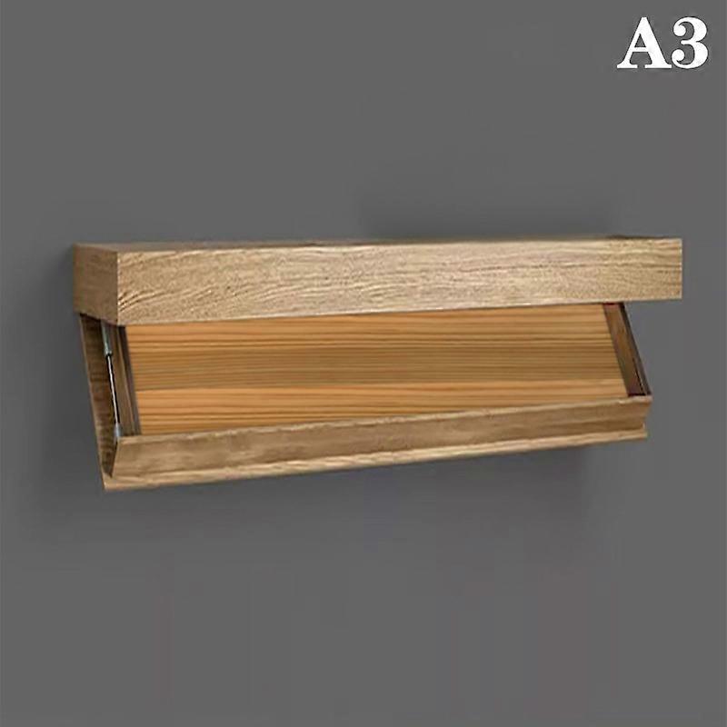 Magicflap Designer Shelf With Secret Compartment Concealed Floating Shelf Wall-Mounted Storage Solution Hidden Furniture