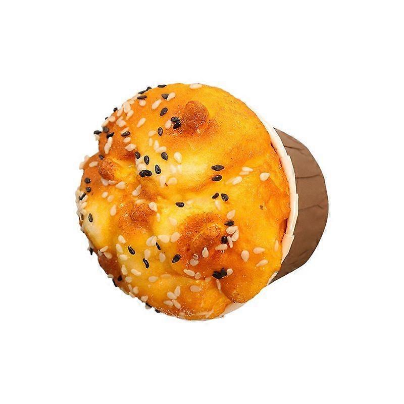 Creative three-dimensional simulated cake refrigerator magnet simulated rebound bread decoration ornaments