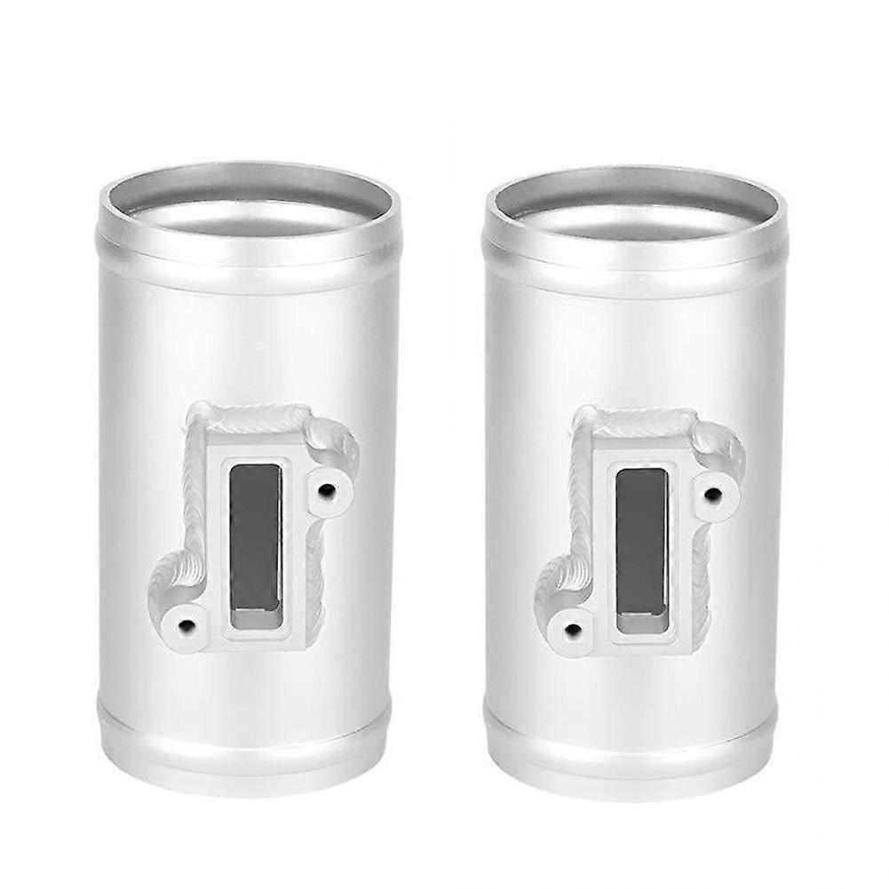 Air Flow Sensor Adapter Car Air Flow Sensor Adapter Intake Meter Mount Base Car Accessories Aluminum Air Flow Sensor Mount Air Meter Mount Base(63MM)