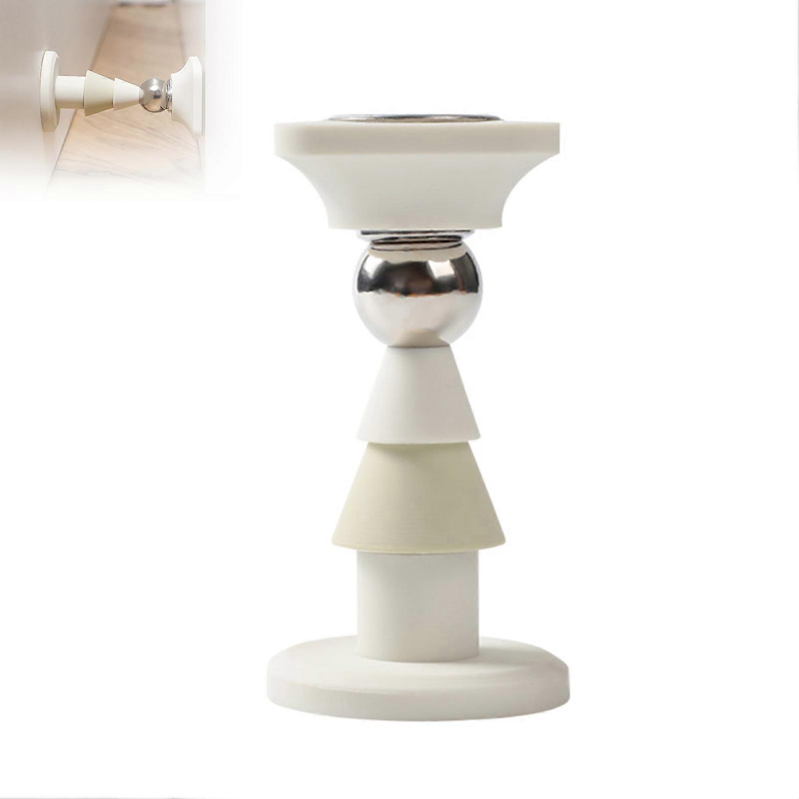 Anti-Collision Door Suction Stopper Waterproof and Rust-proof Strong Suction Door Stopper for Protect Walls and Doors