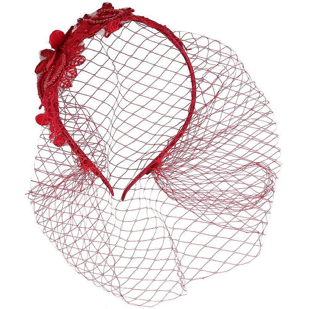 Bruiloft bruids gezicht sluier Fascinator Flapper fascinators voor vrouwen Tea Party bruiloft partij
