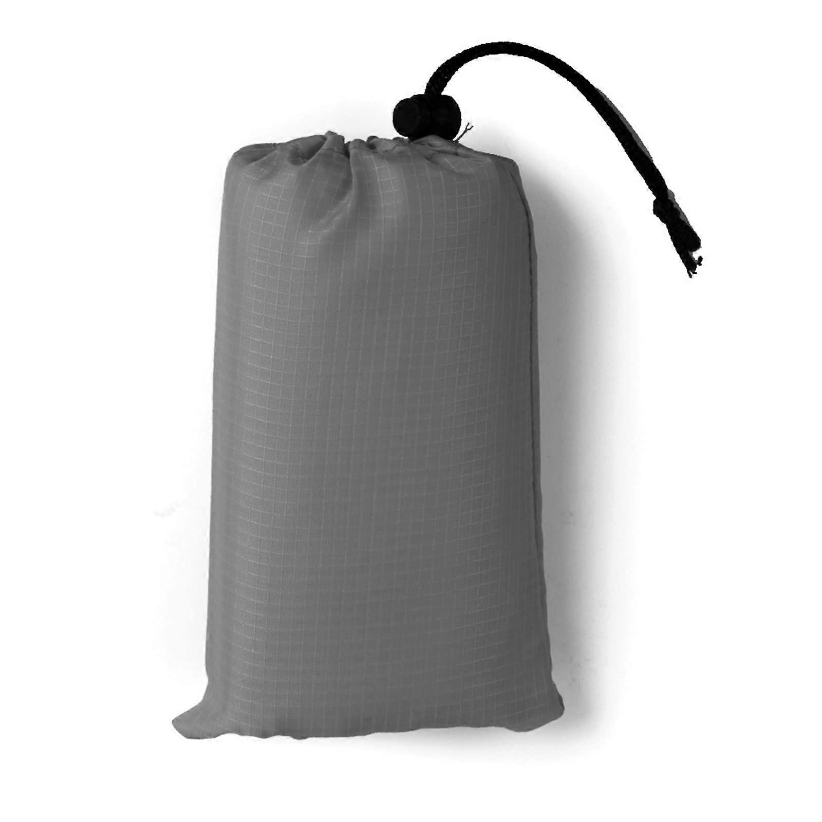 Picnic Mat Blanket for Outdoor Activities (Color : Medium Grey, Size : 1.4X2M)