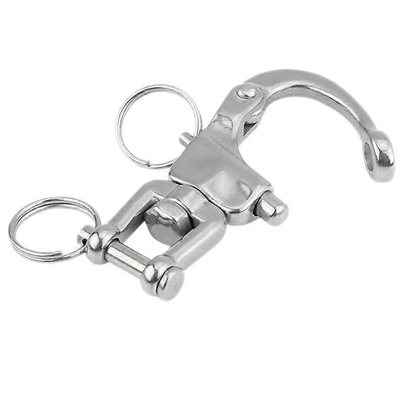 Swivel Shackle Fork Fixed Spring for Marine Quick Connections