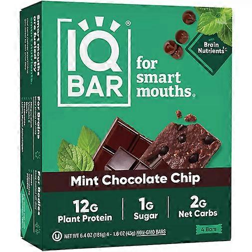 IQBAR 蛋白质棒巧克力薄荷片