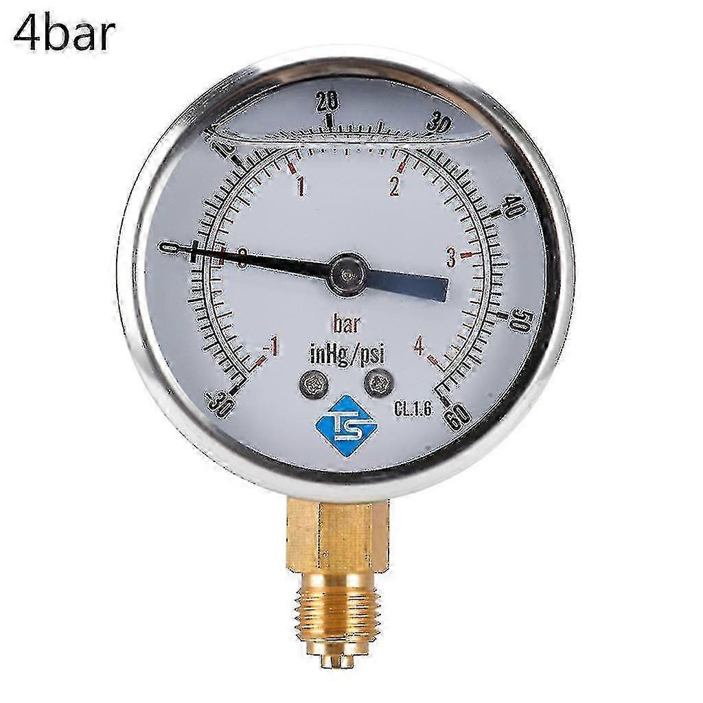 Manometr podciśnienia 1/4 Bspt Wakuometr Dolne połączenie do oleju napędowego