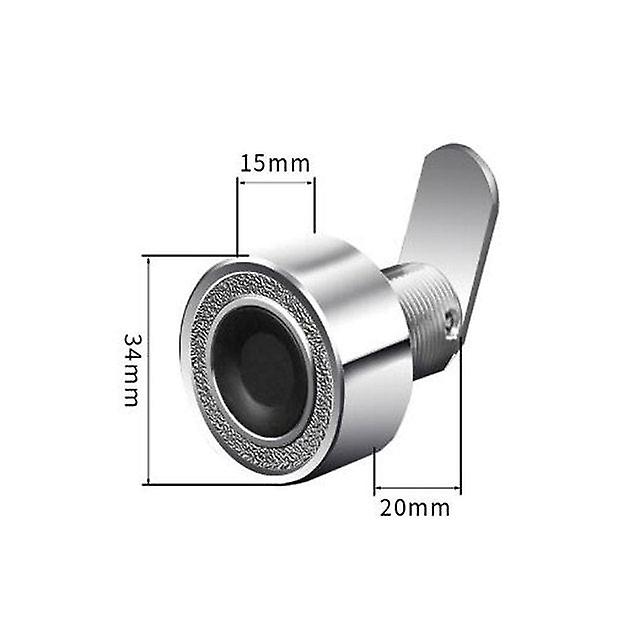 Keyless Mini Fingerprint Cabinet Drawer Strongbox Mailbox Lock.
