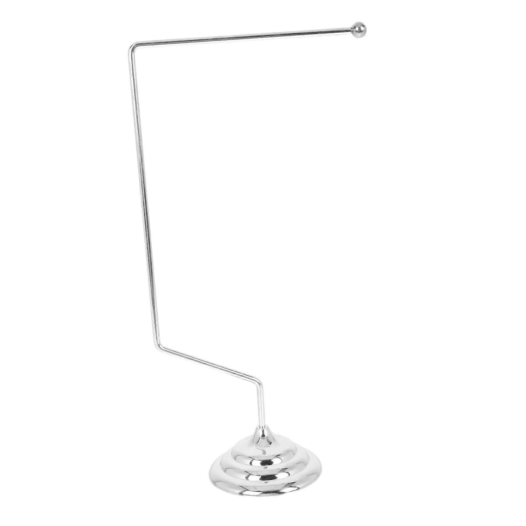 Table Runner Metal Flag Office Table Base Holder for Desktop Meetings - Decorative Flagpole Stand, Durable Material