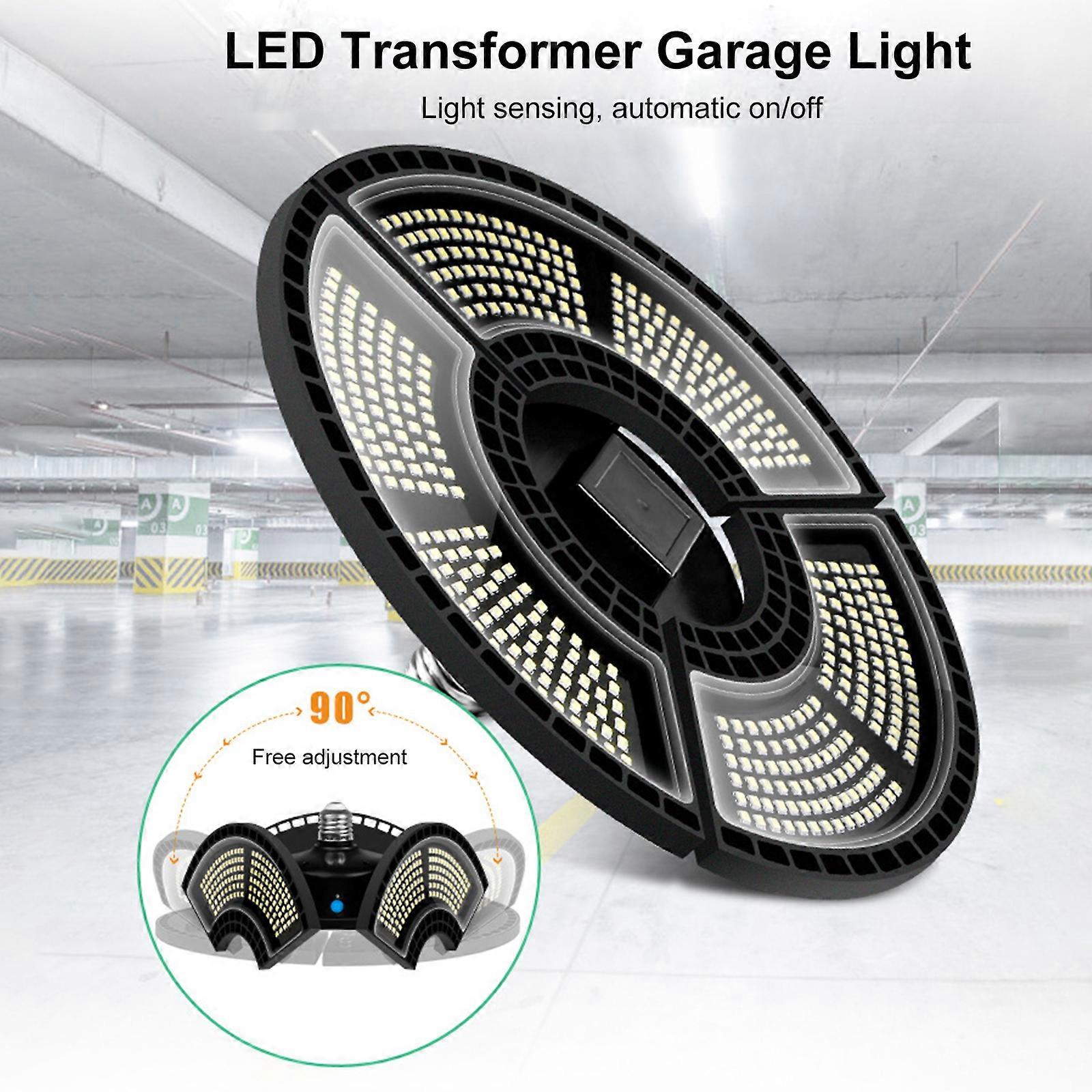 Garage Light Waterproof Collapsible Transformable Warehouse Factory Canopy Lights