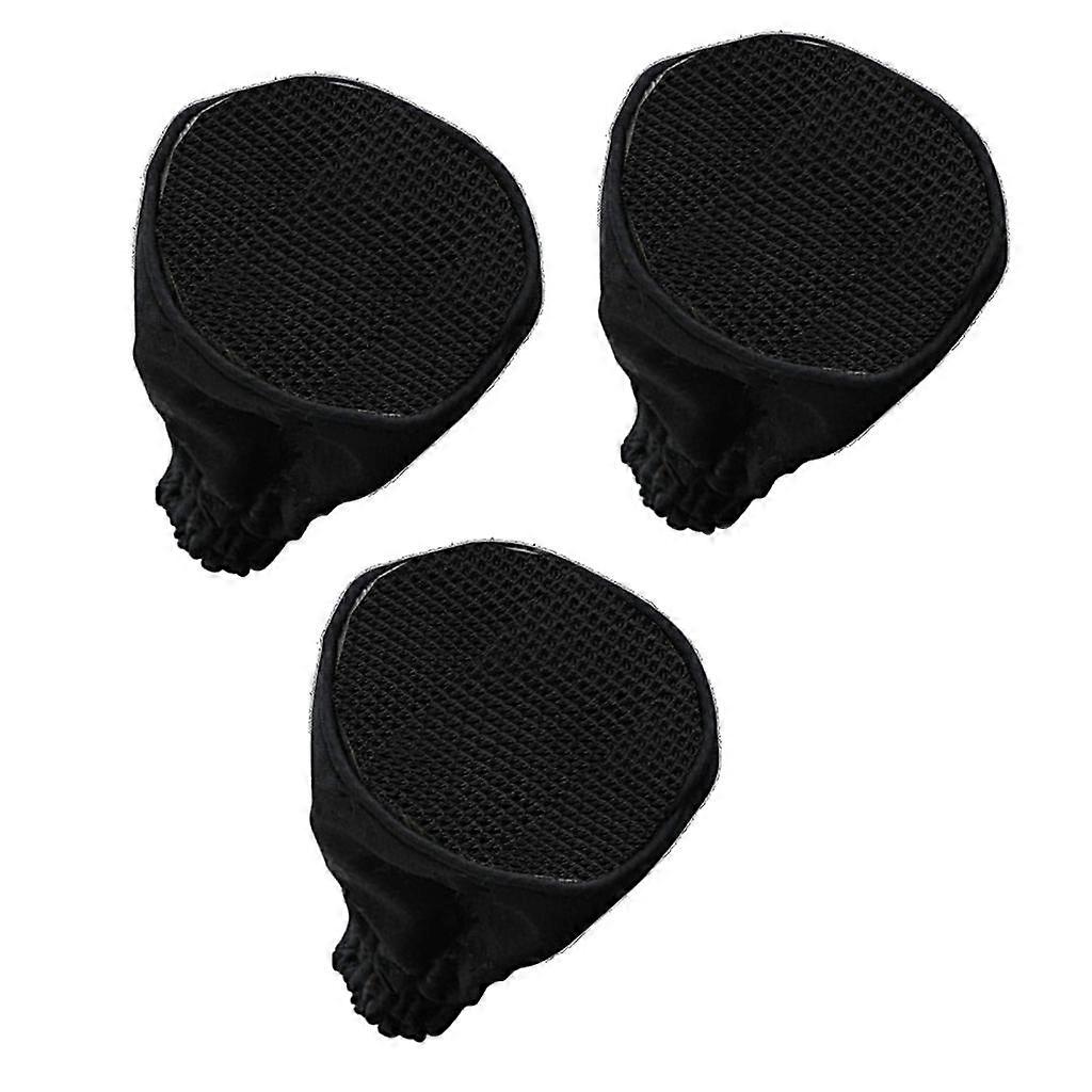 3pcs בד שחור אוניברסלי מייבש שיער מפזר רוח מפוח כיסוי מצורף