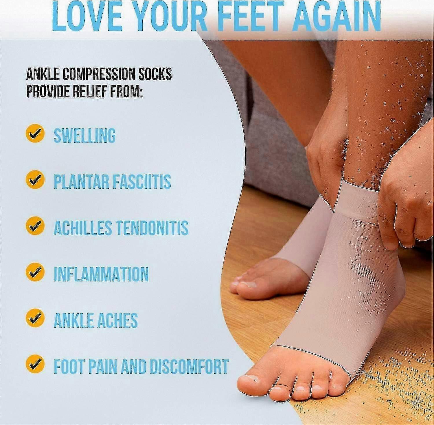 Supportive Ankle Brace for Achilles Tendonitis and Plantar Fasciitis Relief, Suitable for Different Foot Needs and Activities