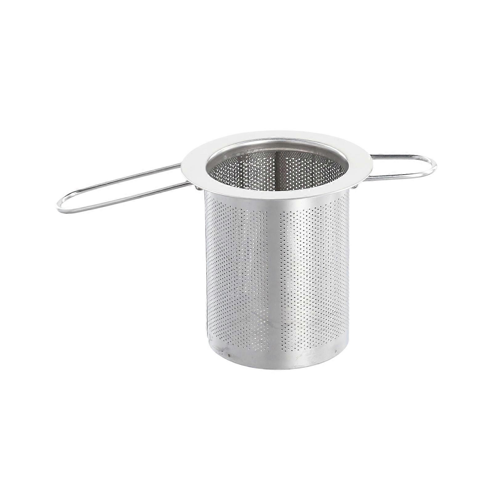 Practical Infuser with Fine Filter Steel Fine Mesh Tea Strainers Convenient Tea Filter for Brewing Hot Beverages