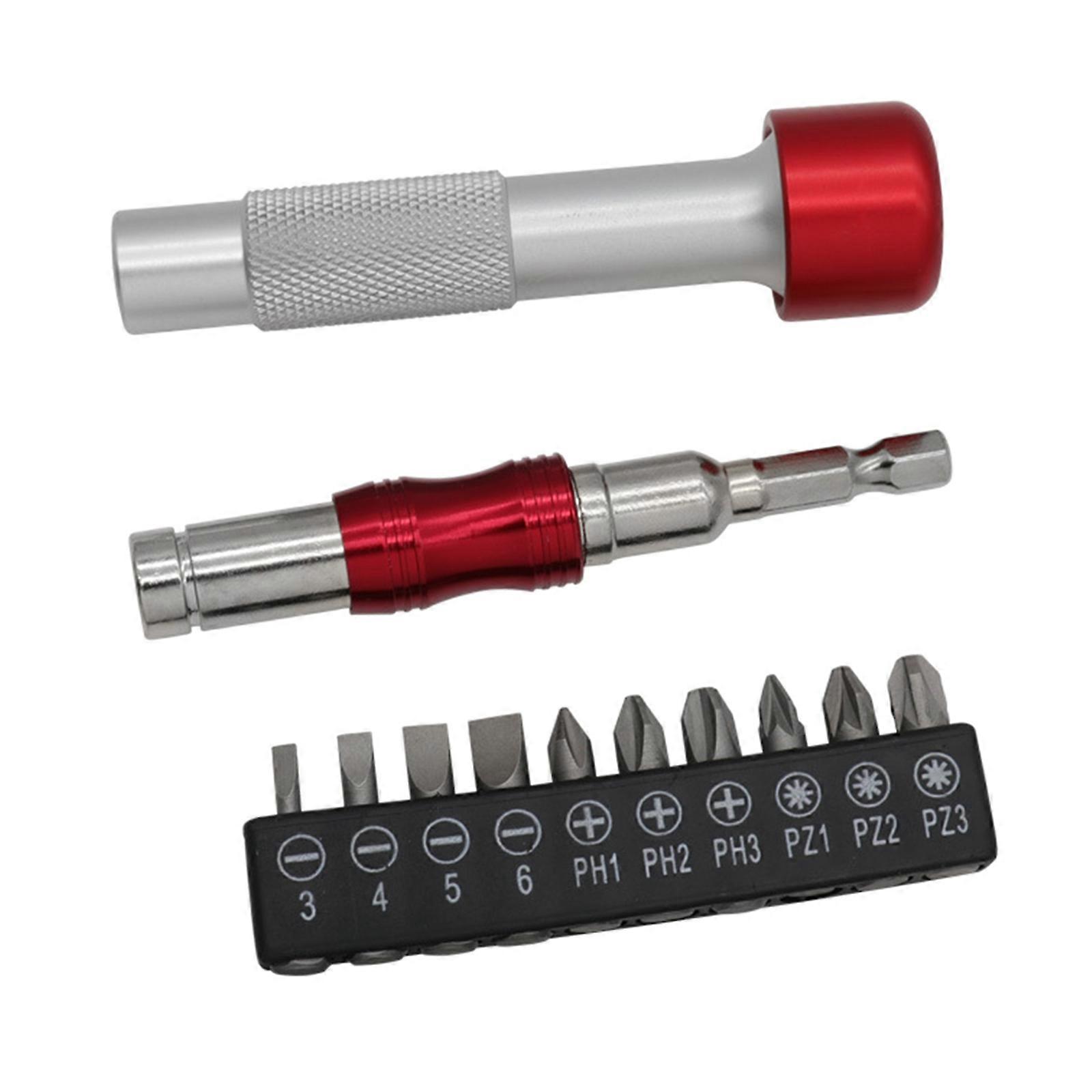 10pcs Hex Sockets Sleeve Nozzles Nut Driver Set Screwdriver Set Bits Sets Tools Socket Wrenches