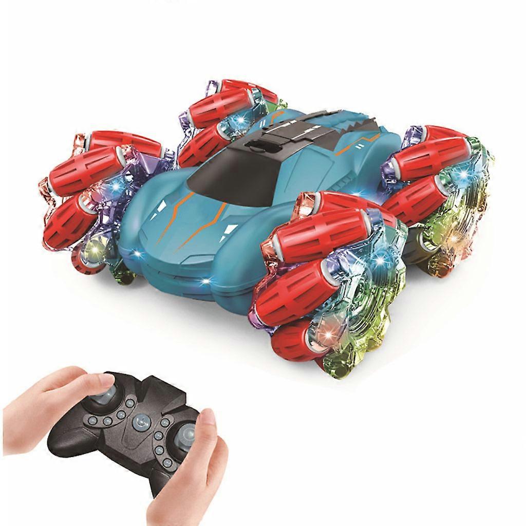 2.4G 3.7V500mAh Output 360°Rotation RC Realistic Stunt Car Simulation RC Racing Car Interactive Electric Toy for Kids