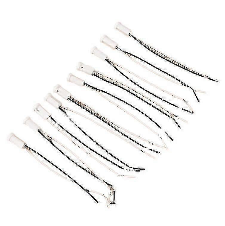 10pcs/lot G4 Base G4 Socket Plug Ceramic G4 Holder Head Wire Connector 10cm