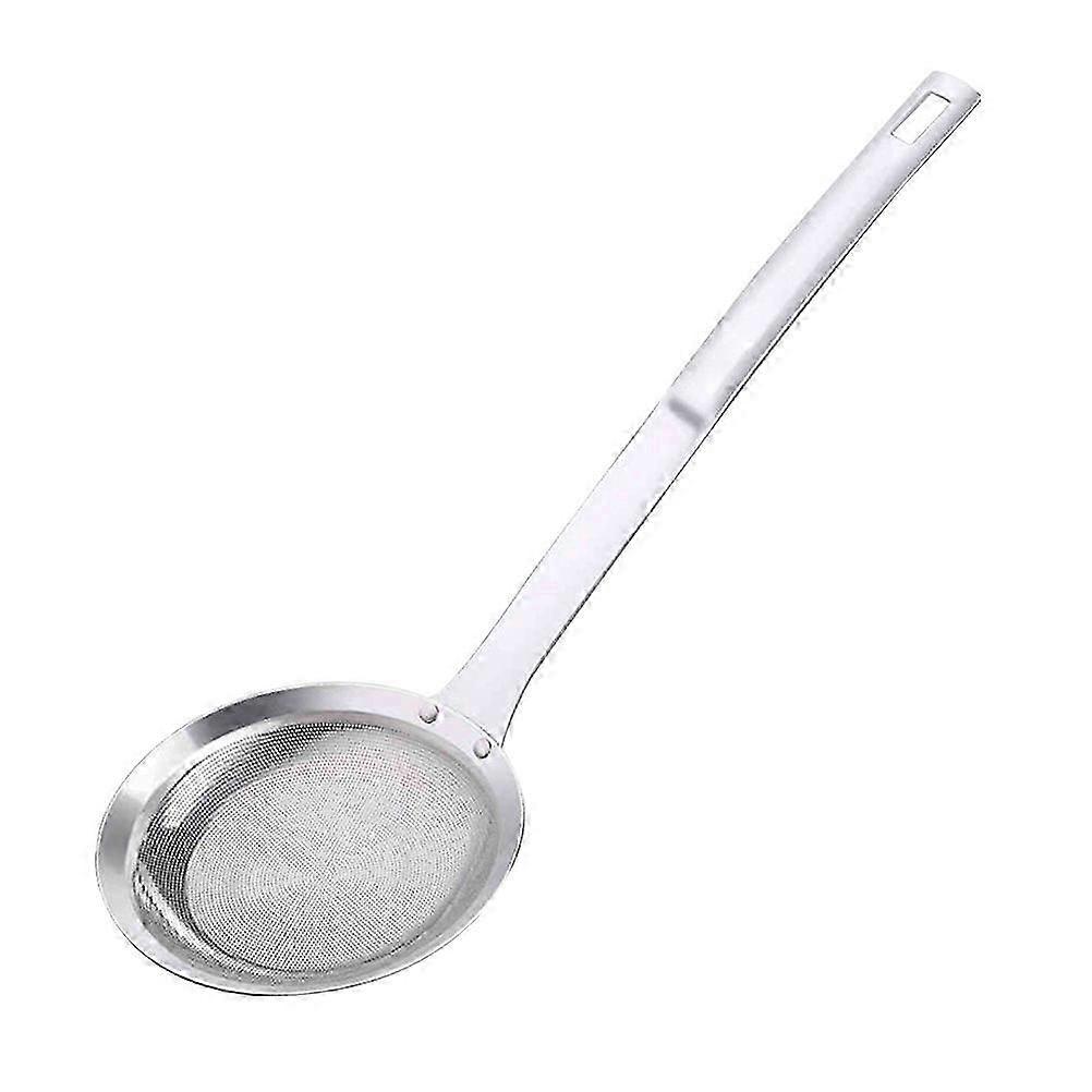 大豆ミルクジュースストレーナー用ステンレス鋼オイルフィルタースプーン27X9X0.3CMシルバー