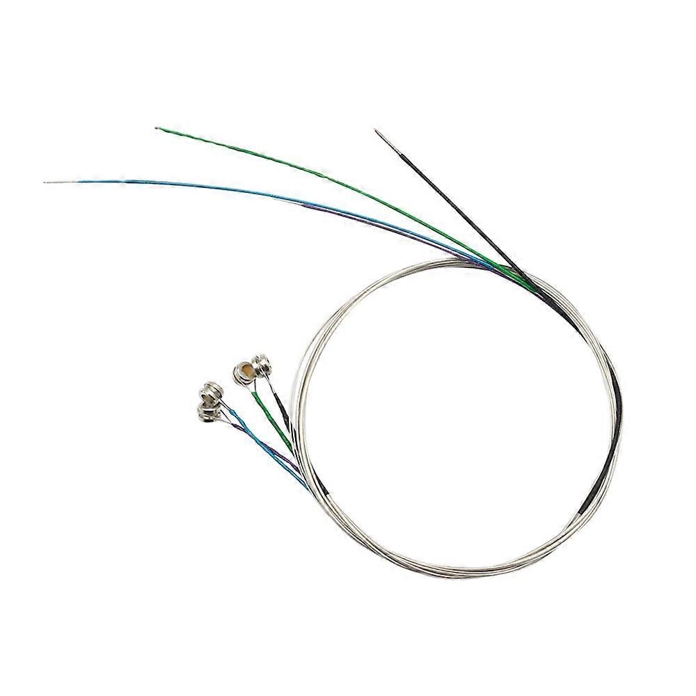 Universal Full Set (E-A-D-G) Violin Fiddle String Strings Steel Core Nickel-silver Wound with Nickel-plated Ball End for 4/4 3/4 1/2 1/4 Violins