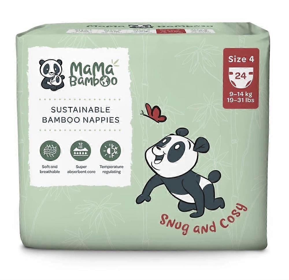 Mama Bamboo 环保尿布 - 4 号(大号)1070 克