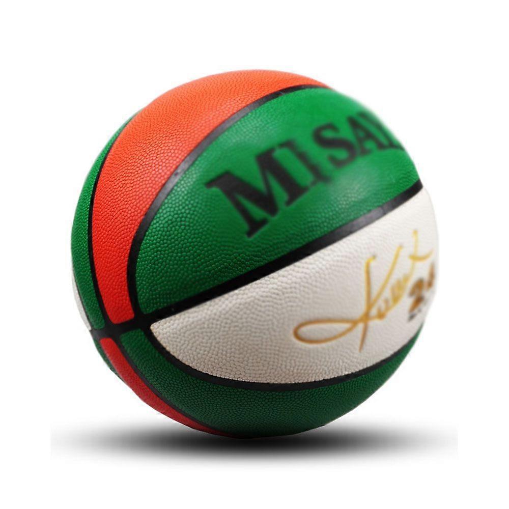 Erwachsene 7 Standard Match Training Basketball MY Grün