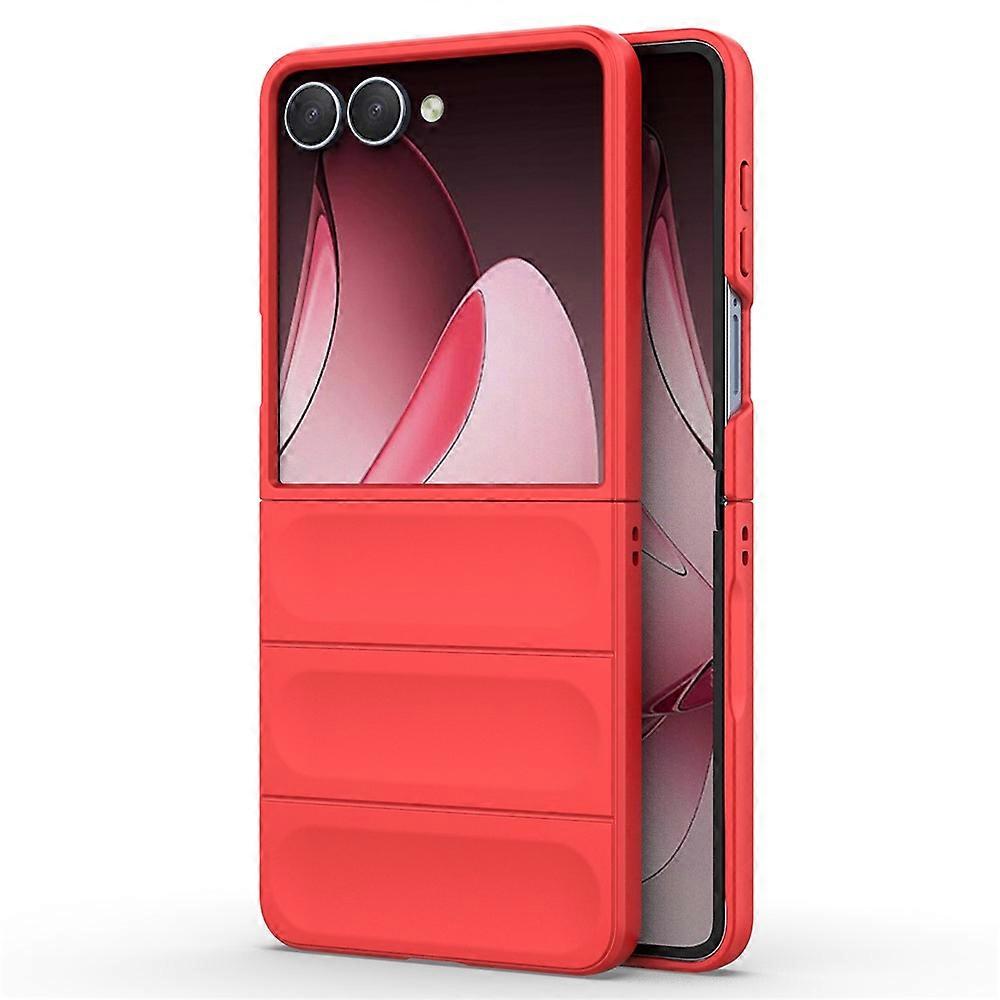 Compatible For Samsung Galaxy Z Flip7 5G Case Anti-Drop Soft TPU Rugged Phone Back Cover