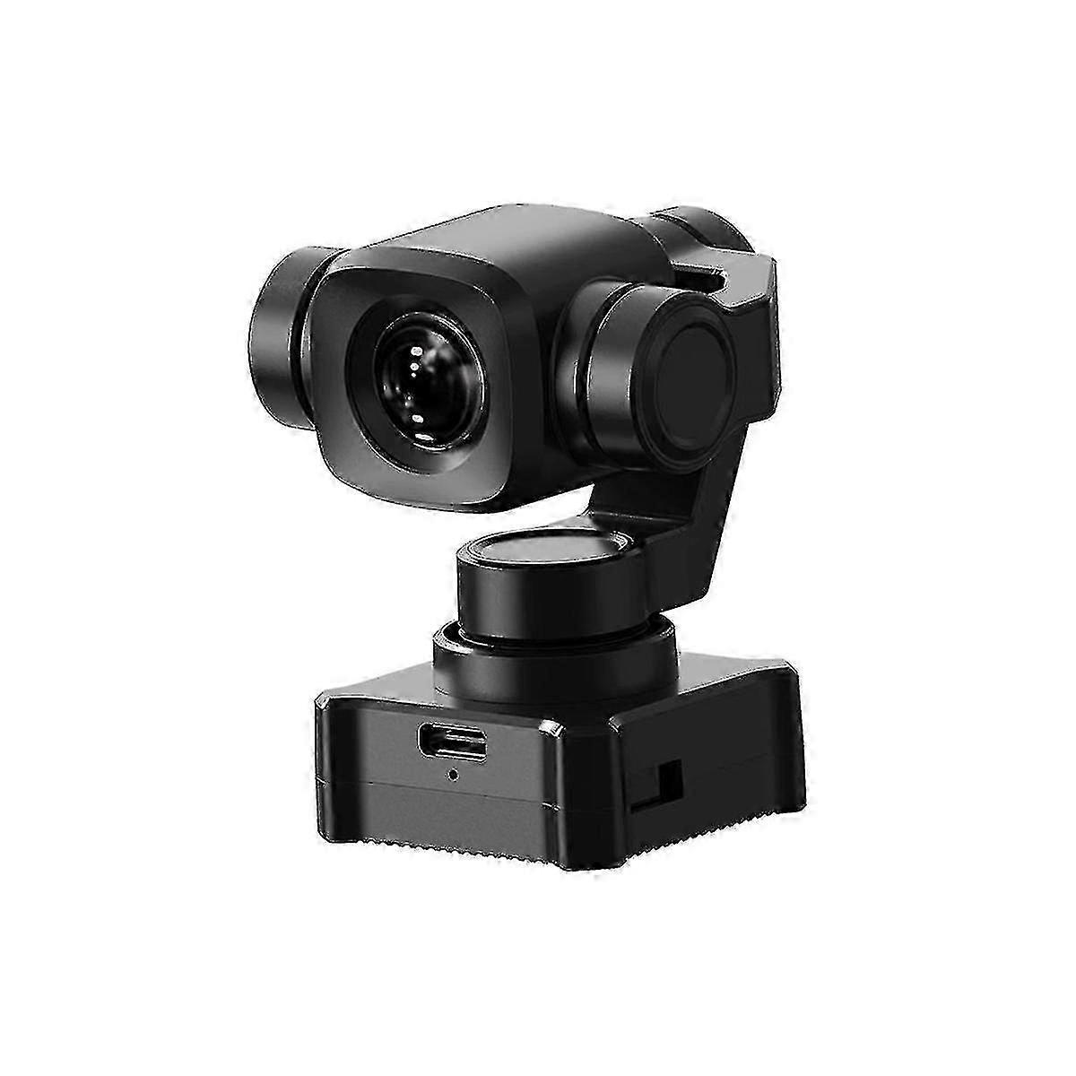 For A8 Mini 4k Ai 8mp Ultra Hd 6x Digital Zoom Gimbal Camera With Dvr 1/1.7 Inch Sensor 55x55x70mm