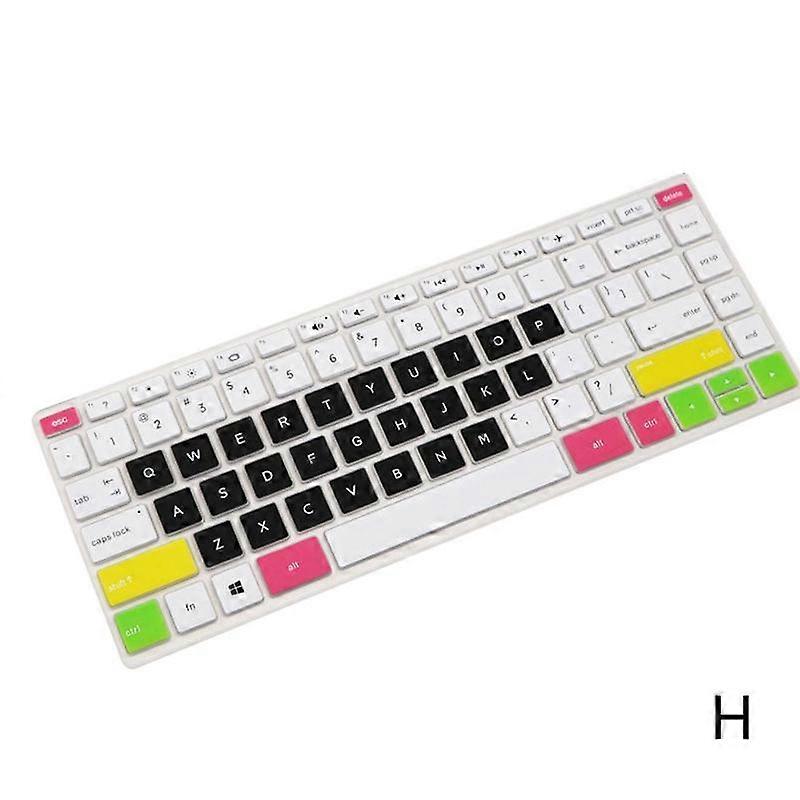 Colorful black, (H)$HP Xiaoou HP14q-cs0001TX 14-inch laptop i5-8250U keyboard protective film