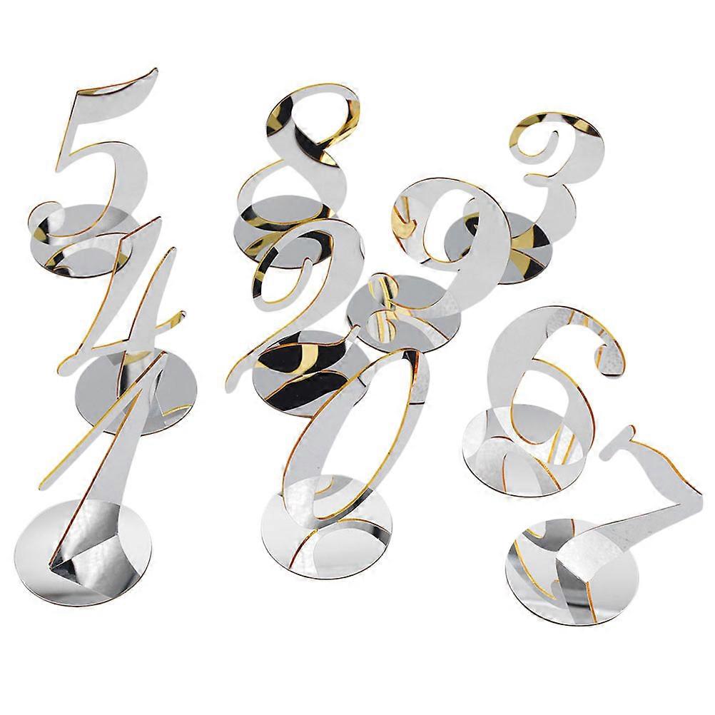 Versatile Table Number Signs for Events, Enhance Any Dining Experience