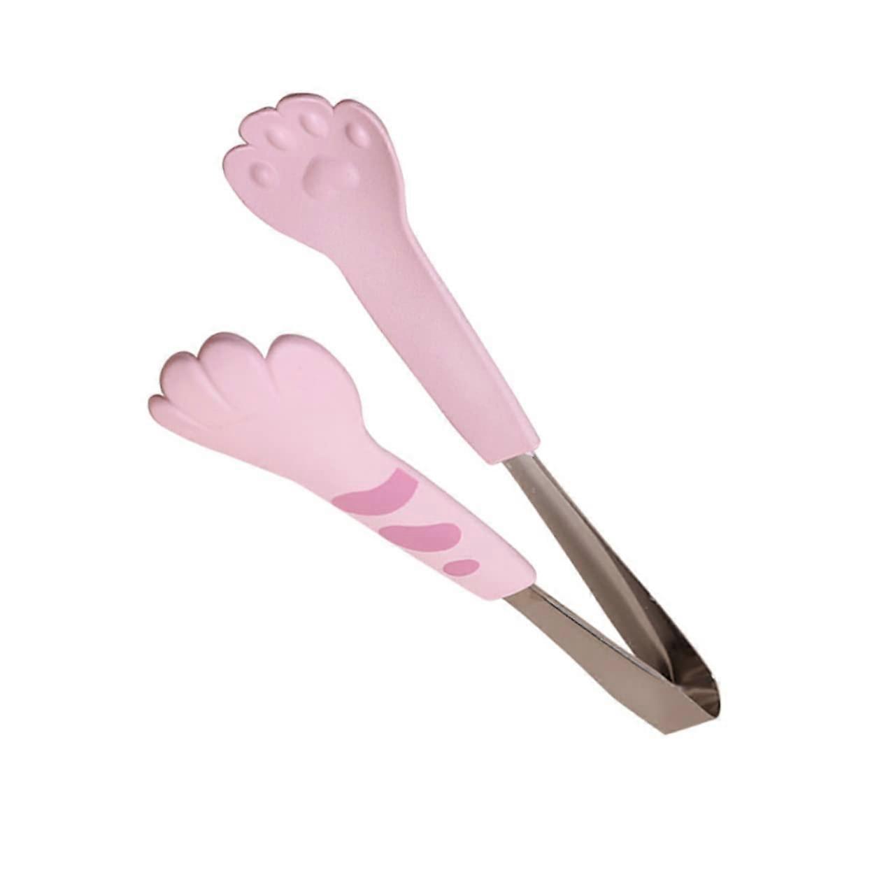 Buffet Tongs Medium Heat Resistant for Barbecue & Desserts, Random Color, Safe Serving Accessory, 12 Inch Length