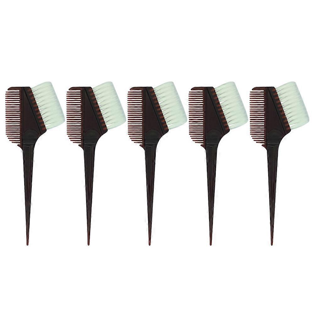 Plastic Hair Dye Kit, Sturdy Construction with Brush and Comb for Use