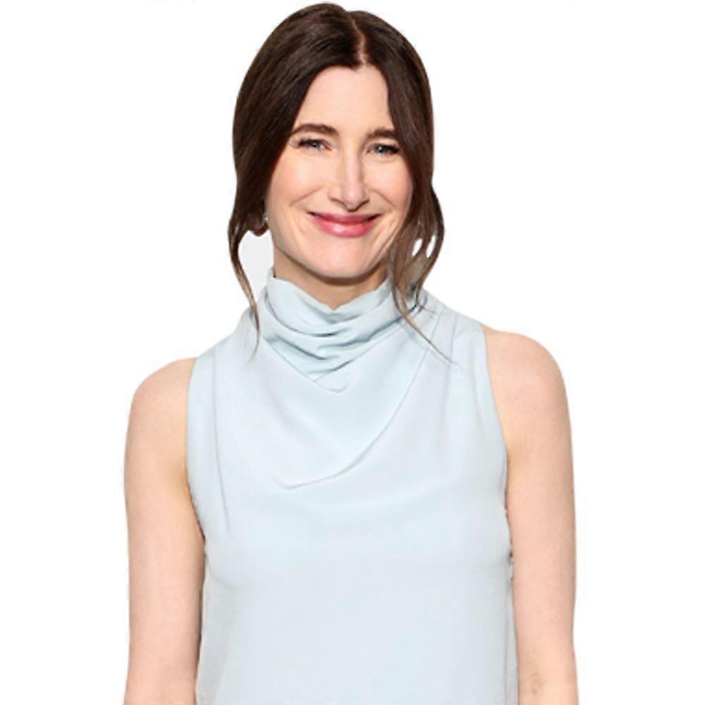 Kathryn Hahn (hellblaues Kleid) Halbkörper-Buddy-Ausschnitt