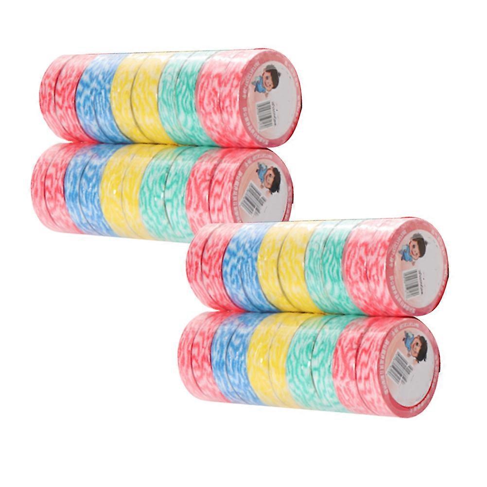 Non Woven Fabrics Towel Assorted Color Size L For Travel Portable Use Friends 20Pcs