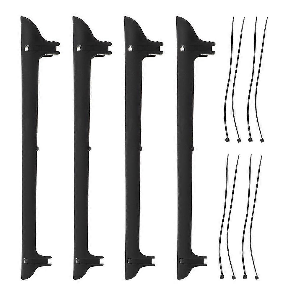 Road Bike Chain Sticker Prevent Scratches Bicycle 22X25X05Cm Abs 8 Sets