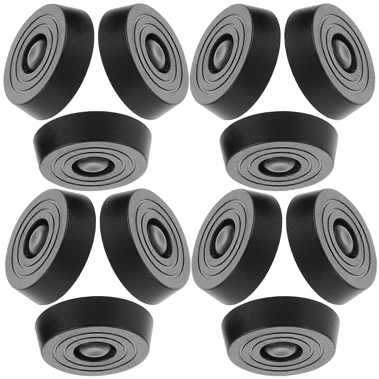 12pcs Vacuum Cleaner Replacement Wheels with Collision Technology for Efficient Cleaning and Surface Protection, Compatible with Multiple Models