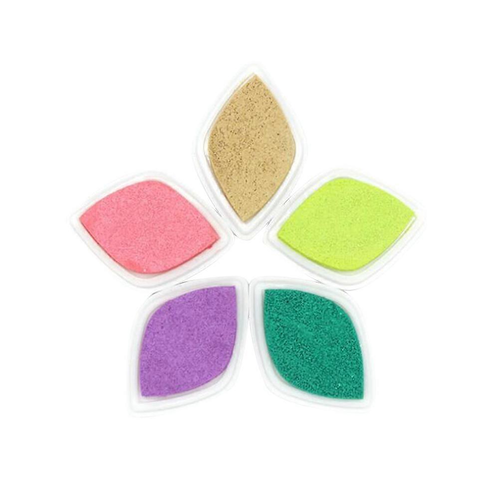 Ink Pads For Stamping Diy Art Craft Rubber Seal Plastic Material 5.1 x 3.7 x 3cm 1Pack