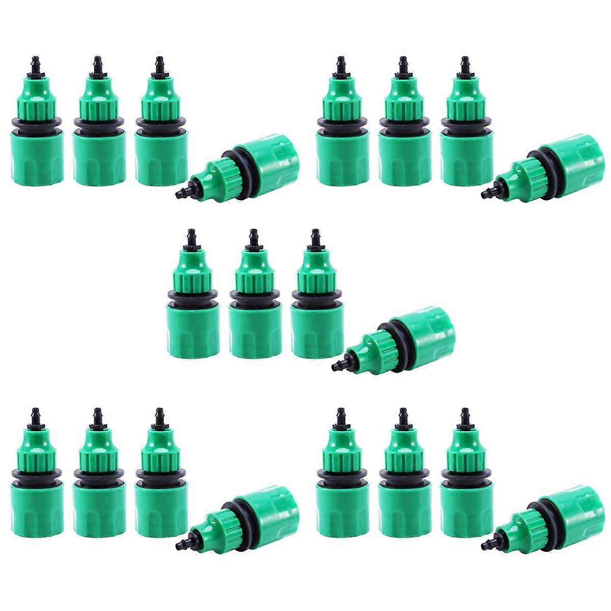 Garden Hose Pipe One Way Adapter 4-pack