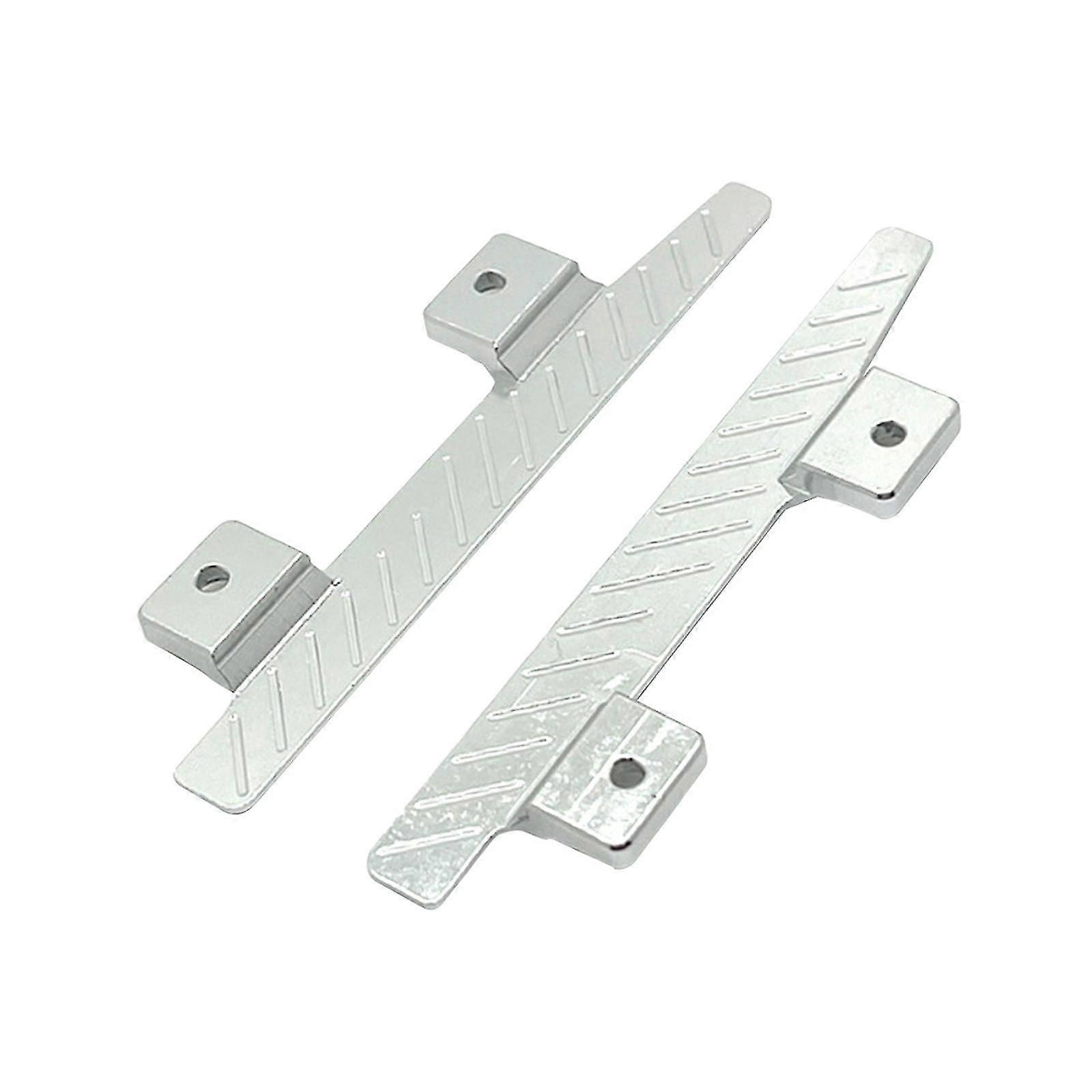 Metal Side Steps RC Car Foot Pedals for MN82 LC79 MN78 1:12 Scale RC Crawler Red