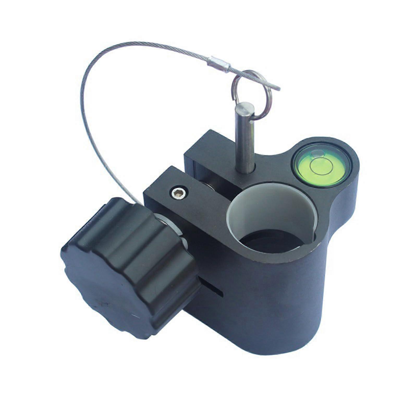 carbon fiber centering rod, horizontal bubble bead mounting, 25 mm, leveling tool, bubble vial