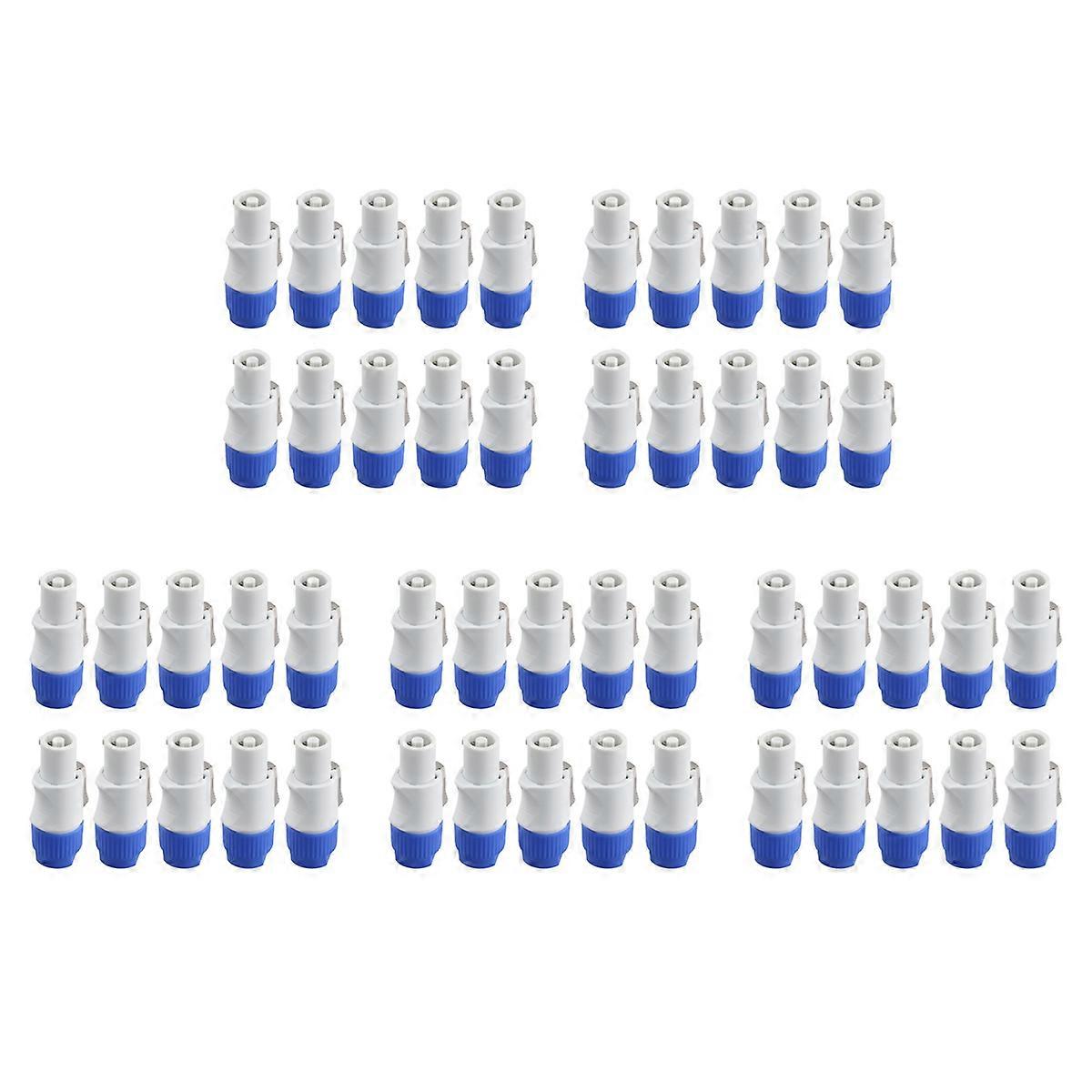 10Pcs 3 PIN Male Powercon Connector Signal Input Jack for Beam Light Stage Light