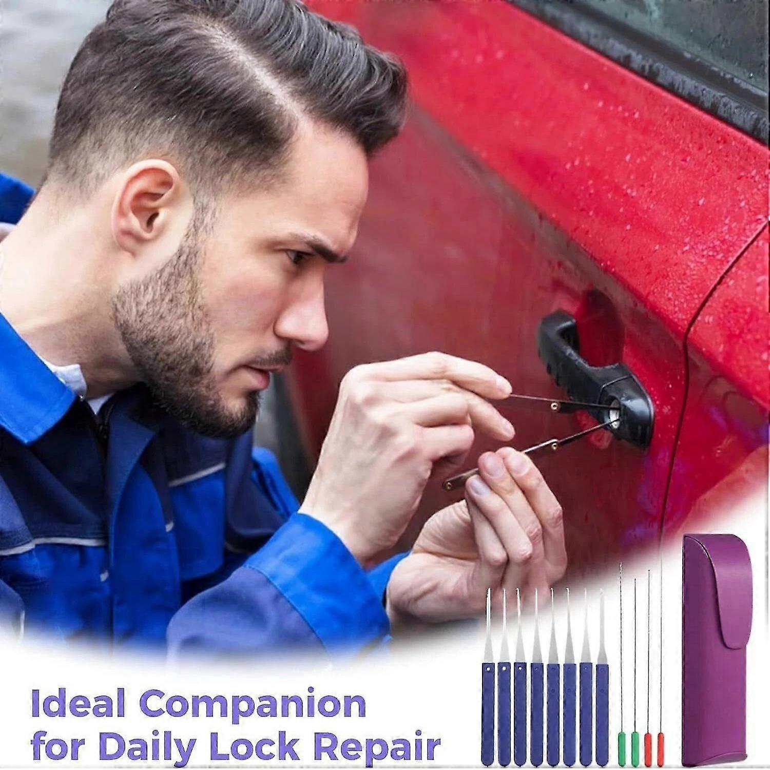 12-Piece Broken Tap Extractor Set with Storage Case, Includes Needles and Hooks