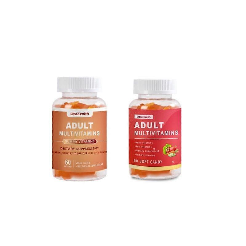 Multiple vitamin gummies, dietary supplements, containing vitamin D3, combination pack