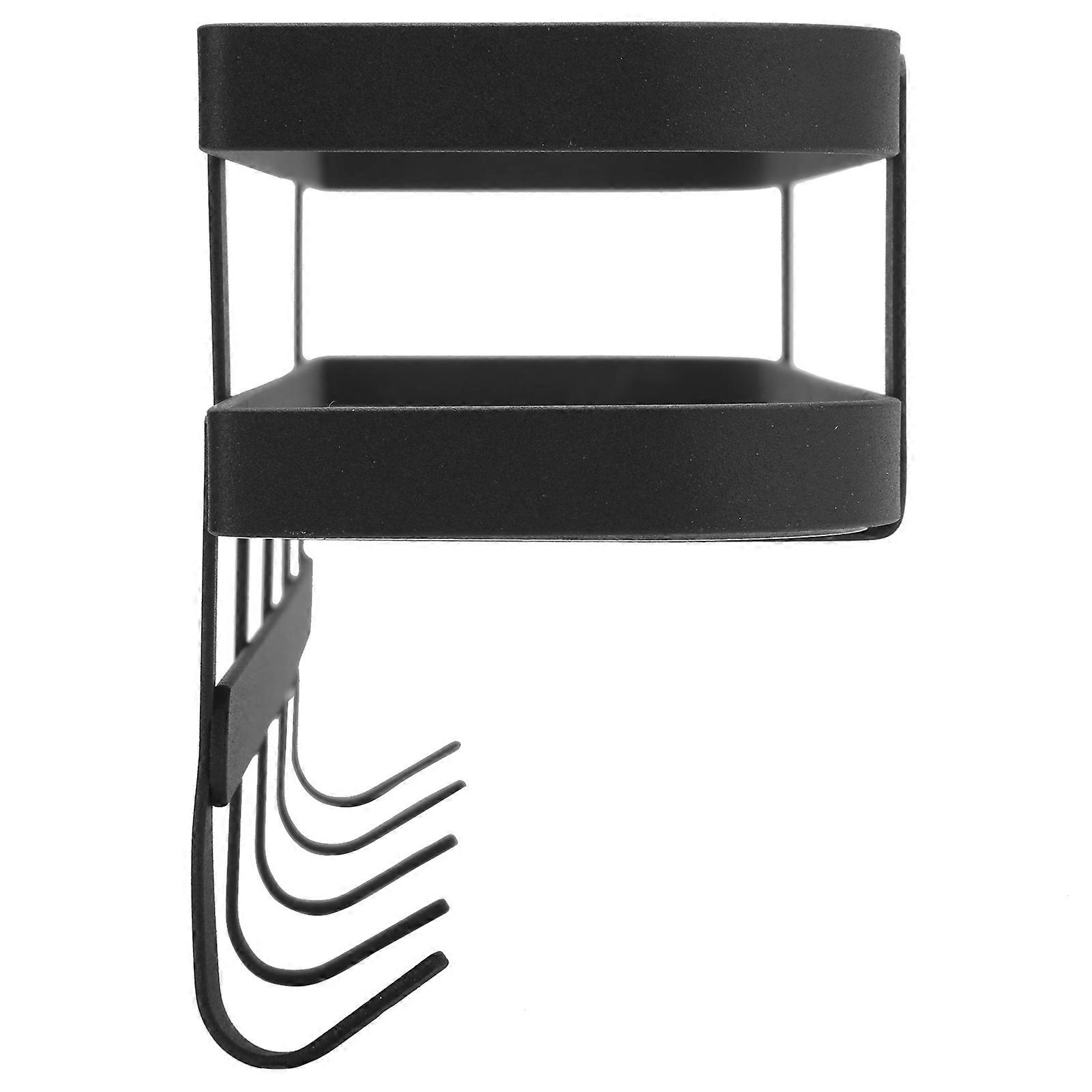 Aluminum Alloy Wall-mounted Storage Rack, Oxidized Surface For Rust Prevention And Easy Cleaning, Premium Material With High Load-bearing Capacity